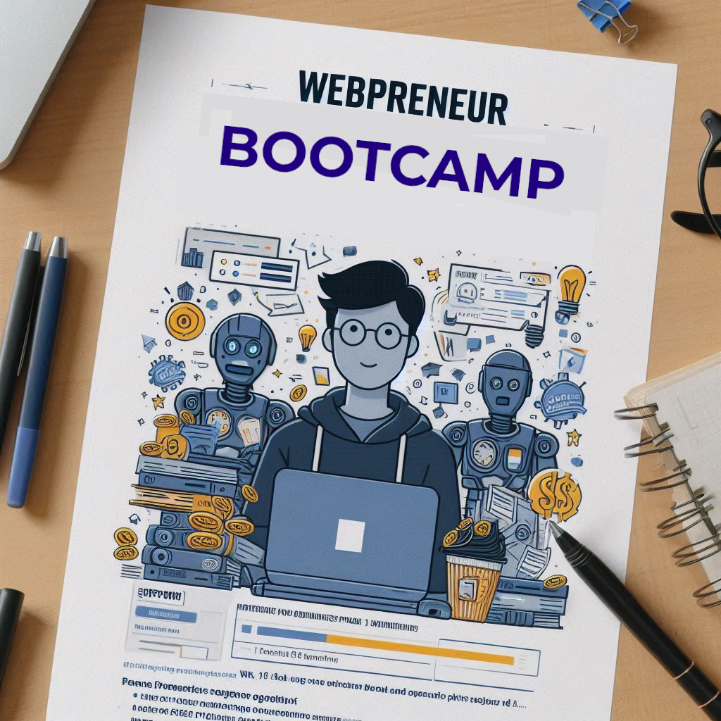 Webpreneur Bootcamp for 1 person